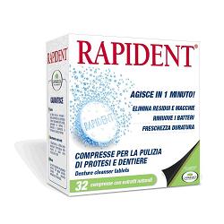RAPIDENT COMPRESSE 32 PEZZI - Farmapre