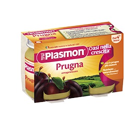 PLASMON OMOGENEIZZATO PRUGNA 2 X 104 G - Farmapre