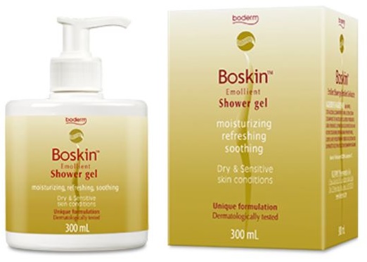 BOSKIN DOCCIA GEL EMOLLIENTE CUOIO CAPELLUTO E PELLE 300 ML - Farmapre