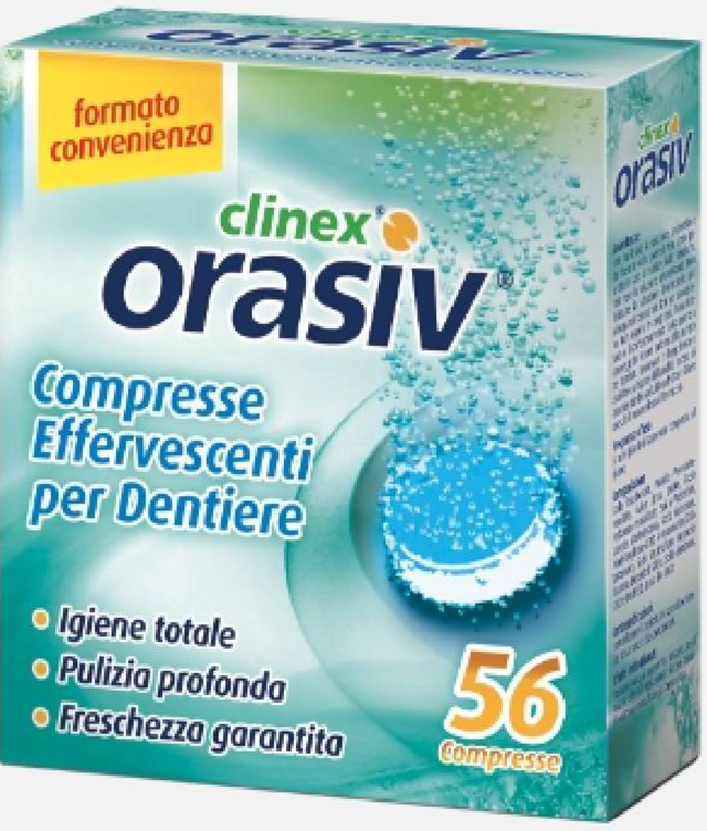 ORASIV CLINEX 56 COMPRESSE EFFERVESCENTI - Farmapre