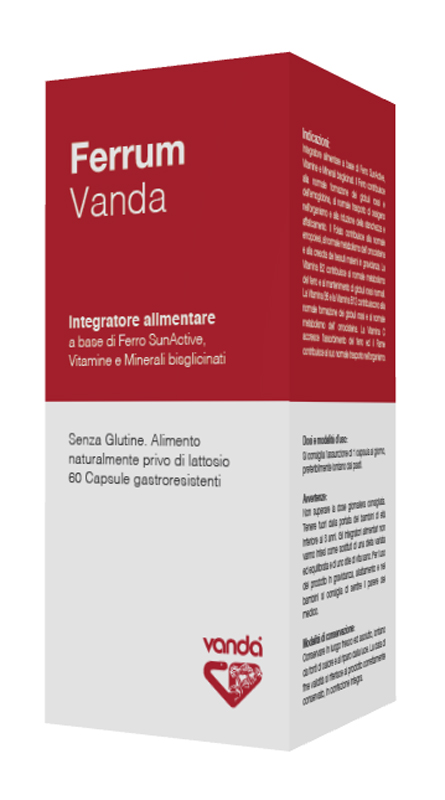 FERRUM VANDA 60 CAPSULE - Farmapre
