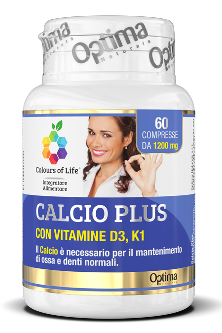 COLOURS OF LIFE CALCIO PLUS 60 COMPRESSE 1200 MG - Farmapre