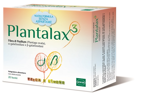 PLANTALAX 3 PESCA E LIMONE 20 BUSTINE - Farmapre