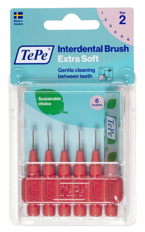 TEPE SCOVOLINO XSOFT ROSSO 0,5MM 6 PEZZI - Farmapre