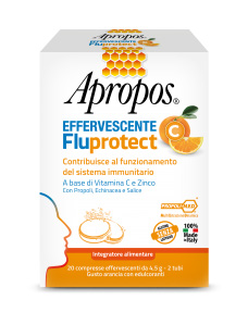 APROPOS FLUPROTECT EFFERVESCENTE C 20 COMPRESSE - Farmapre