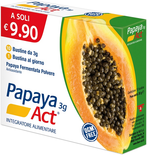 PAPAYA ACT 3G 10 BUSTINE - Farmapre