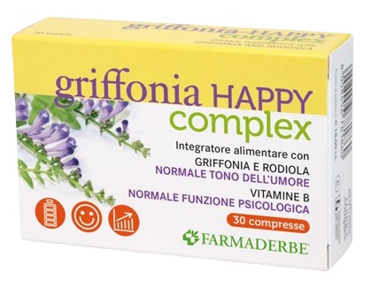 GRIFFONIA HAPPY COMPLEX 30 COMPRESSE - Farmapre