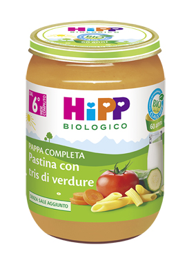 HIPP BIO HIPP BIO PAPPA PRONTA PAST TRIS DI VERDURE 190 G - Farmapre