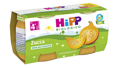 HIPP BIO HIPP BIO OMOGENEIZZATO ZUCCA 2X80 G - Farmapre