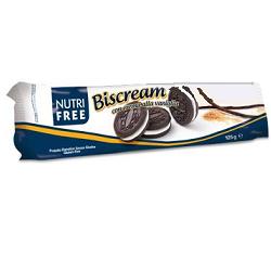NUTRIFREE BISCREAM CON CREMA ALLA VANIGLIA 125 G - Farmapre