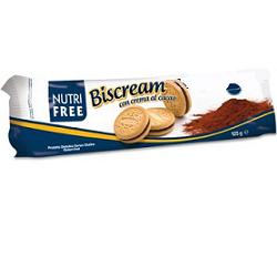 NUTRIFREE BISCREAM CON CREMA AL CACAO 125 G - Farmapre