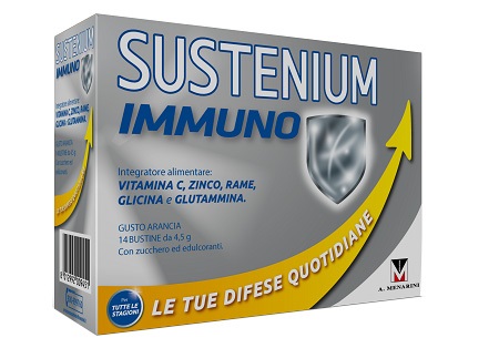 SUSTENIUM IMMUNO ENERGY 14 BUSTINE DA 4,5 G - Farmapre
