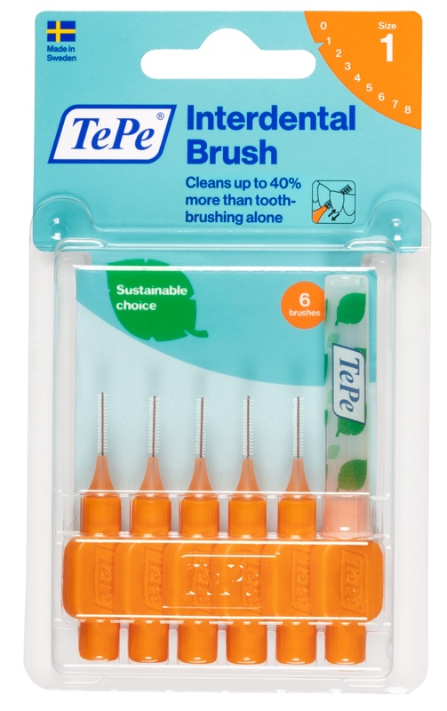 TEPE SCOVOLINO ARANCIONE 0,45 MM 6 PEZZI - Farmapre