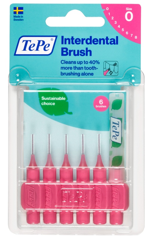 TEPE SCOVOLINO ROSA 0,4MM 6 PEZZI - Farmapre