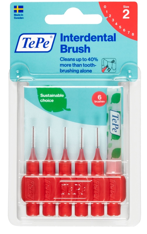 TEPE SCOVOLINO ROSSO 0,5MM 6 PEZZI - Farmapre