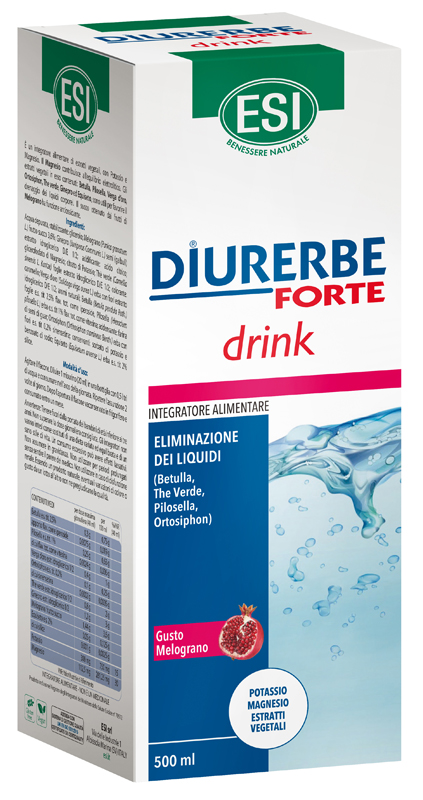 ESI DIURERBE FORTE DRINK MELOGRANO 500 ML - Farmapre