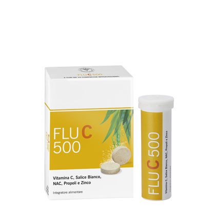 LFP FLU C 500 20 COMPRESSE EFFERVESCENTI - Farmapre