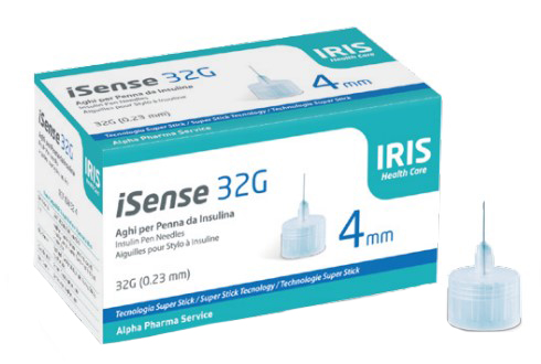 I SENSE AGO PER INSULINA GAUGE 32 4 MM 100 PEZZI - Farmapre