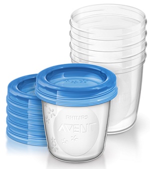 AVENT VASETTI VIA COPERCHIO 180 ML 5 PEZZI - Farmapre