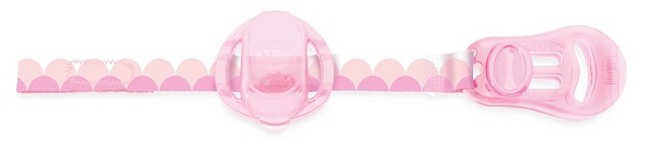 CHICCO CLIP SALVASUCCHIETTO ROSA 1 PEZZO - Farmapre