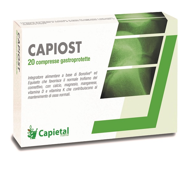 CAPIOST 20 COMPRESSE GASTROPROTETTE 28 G - Farmapre
