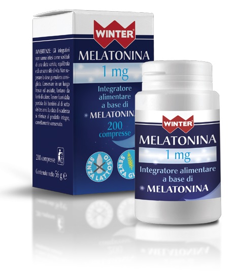 WINTER MELATONINA 1 MG 200 COMPRESSE - Farmapre