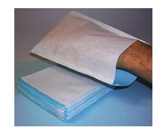 MANOPOLA IMPERMEABILE NON SAPONATA COLORE AZZURRO 100 PEZZI - Farmapre