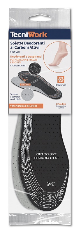 SOLETTE DEODORANTI AI CARBONI ATTIVI 1 PAIO - Farmapre