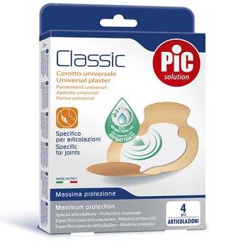 CEROTTO PIC CLASSIC ARTICOLAZIONI ANTIBATTERICO 4 PEZZI - Farmapre