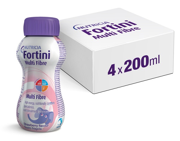 FORTINI MULTI FIBRE GUSTO FRAGOLA 200 ML - Farmapre