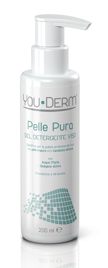 YOUDERM PELLE PURA GEL DETERGENTE VISO 200 ML - Farmapre