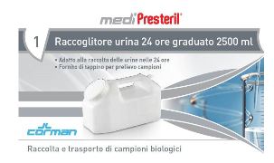 CONTENITORE URINA 24 ORE MEDIPRESTERIL - Farmapre
