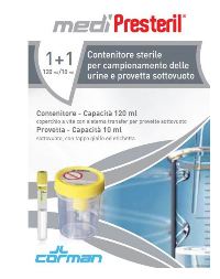 CONTENITORE URINA + PROVETTA MEDIPRESTERIL - Farmapre