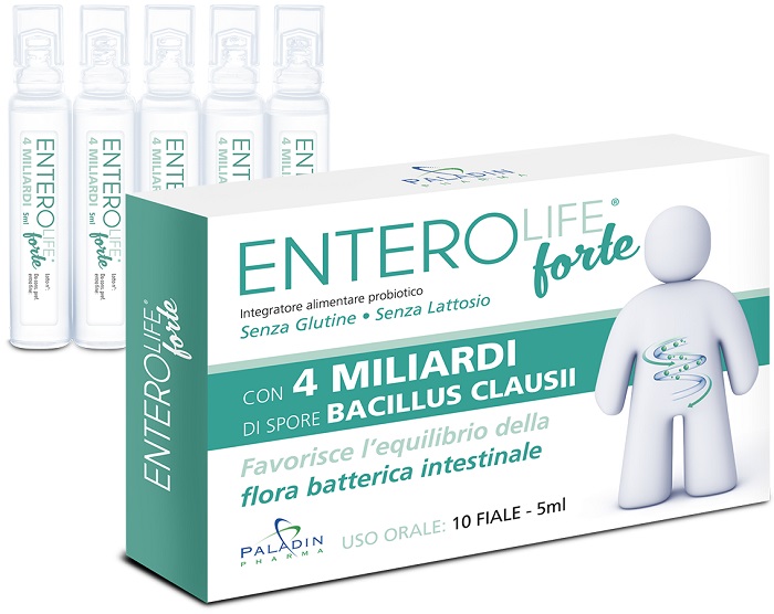 ENTEROLIFE FORTE 4 MILIARDI 10 FIALE DA 5 ML - Farmapre