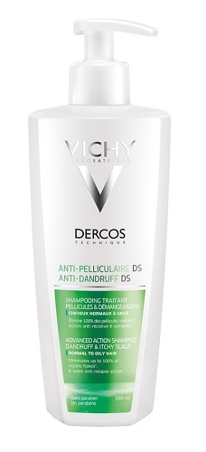 DERCOS SHAMPO ANTIFORFORA GRASSI 390 ML - Farmapre