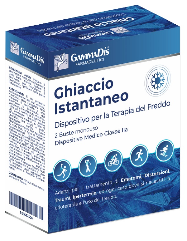 GHIACCIO ISTANTANEO TNT GAMMADIS 2 PEZZI GAMMADIS - Farmapre