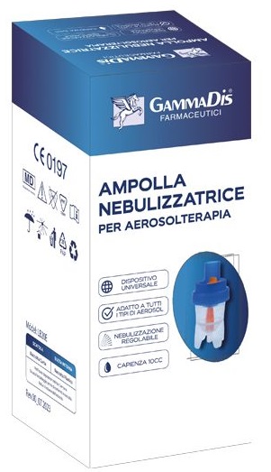AMPOLLA AEROSOL PLASTICA GAMMADIS 1 PEZZO - Farmapre