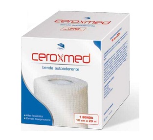BENDA ELASTICA AUTOADERENTE CEROXMED 2000 X 10 CM 1 PEZZO - Farmapre