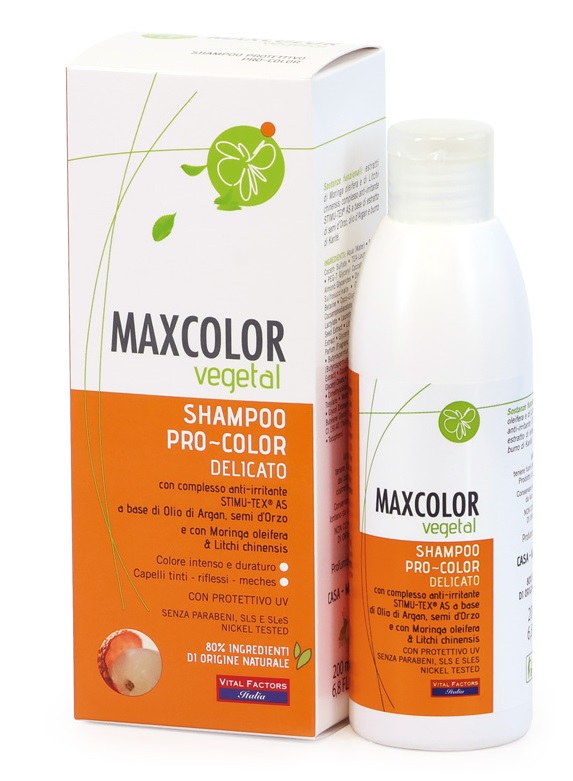 MAXCOLOR VEGETAL SHAMPOO PROTETTIVO PROCOLOR 200 ML - Farmapre