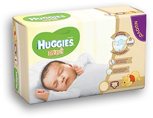 PANNOLINO HUGGIES EXTRA CARE BEBE' BASE 1 28 PEZZI - Farmapre