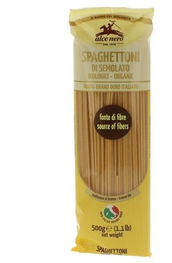 SPAGHETTONI DI SEMOLA SENATORE CAPPELLI BIO 500 G - Farmapre