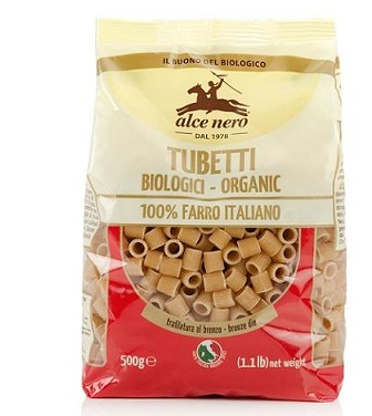 TUBETTI 100% SFARINATO DI FARRO BIO 500 G - Farmapre