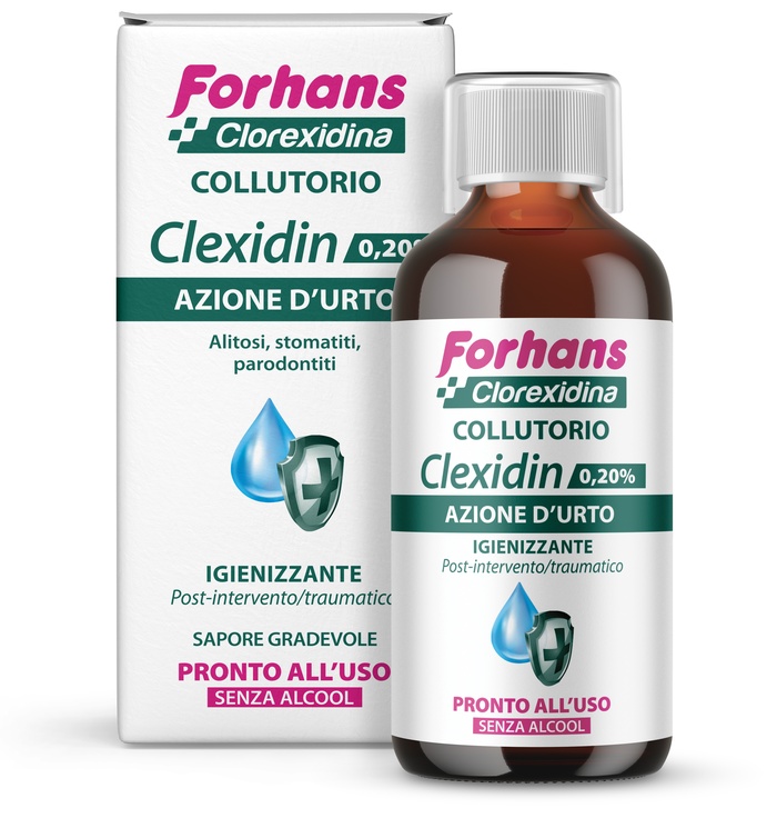 FORHANS CLEXIDIN 0,20 SENZA ALCOOL 200 ML - Farmapre