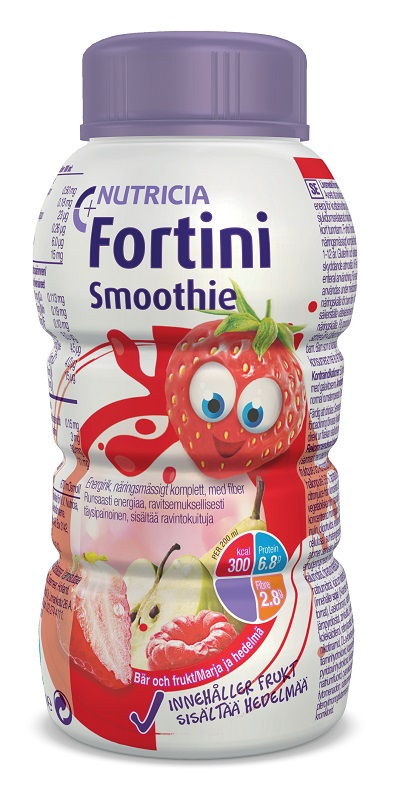 FORTINI SMOOTHIE MULTI FIBRE GUSTO FRUTTI ROSSI 200 ML - Farmapre