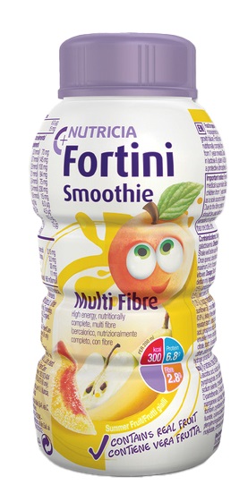 FORTINI SMOOTHIE MULTI FIBRE GUSTO FRUTTI GIALLI 200 ML - Farmapre