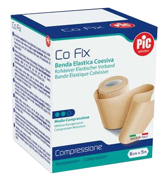 BENDA ELASTICA PIC CO FIX AUTOADESIVA 12X5CM MEDIUM - Farmapre