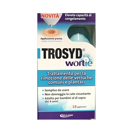 TROSYD WORTIE CRIOGENIZZANTE VERRUCHE COMUNI/PLANTARI 50 G - Farmapre