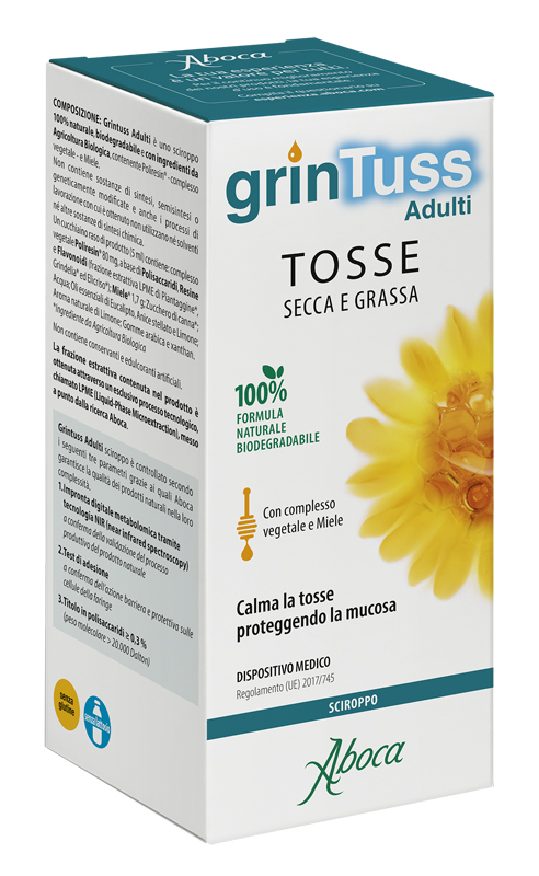 GRINTUSS ADULTI SCIROPPO 180 G - Farmapre