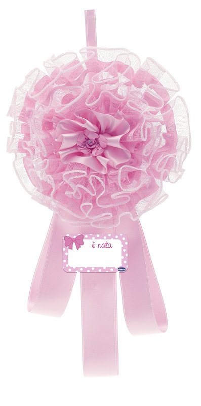 CHICCO ANNUNCIO NASCITA FIOCCO ROSA - Farmapre