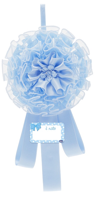 CHICCO ANNUNCIO NASCITA FIOCCO AZZURRO - Farmapre